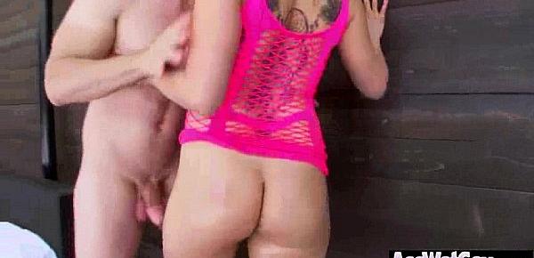 (london keyes) Big Butt Girl Get Oiled And Anal On Camera mov-19